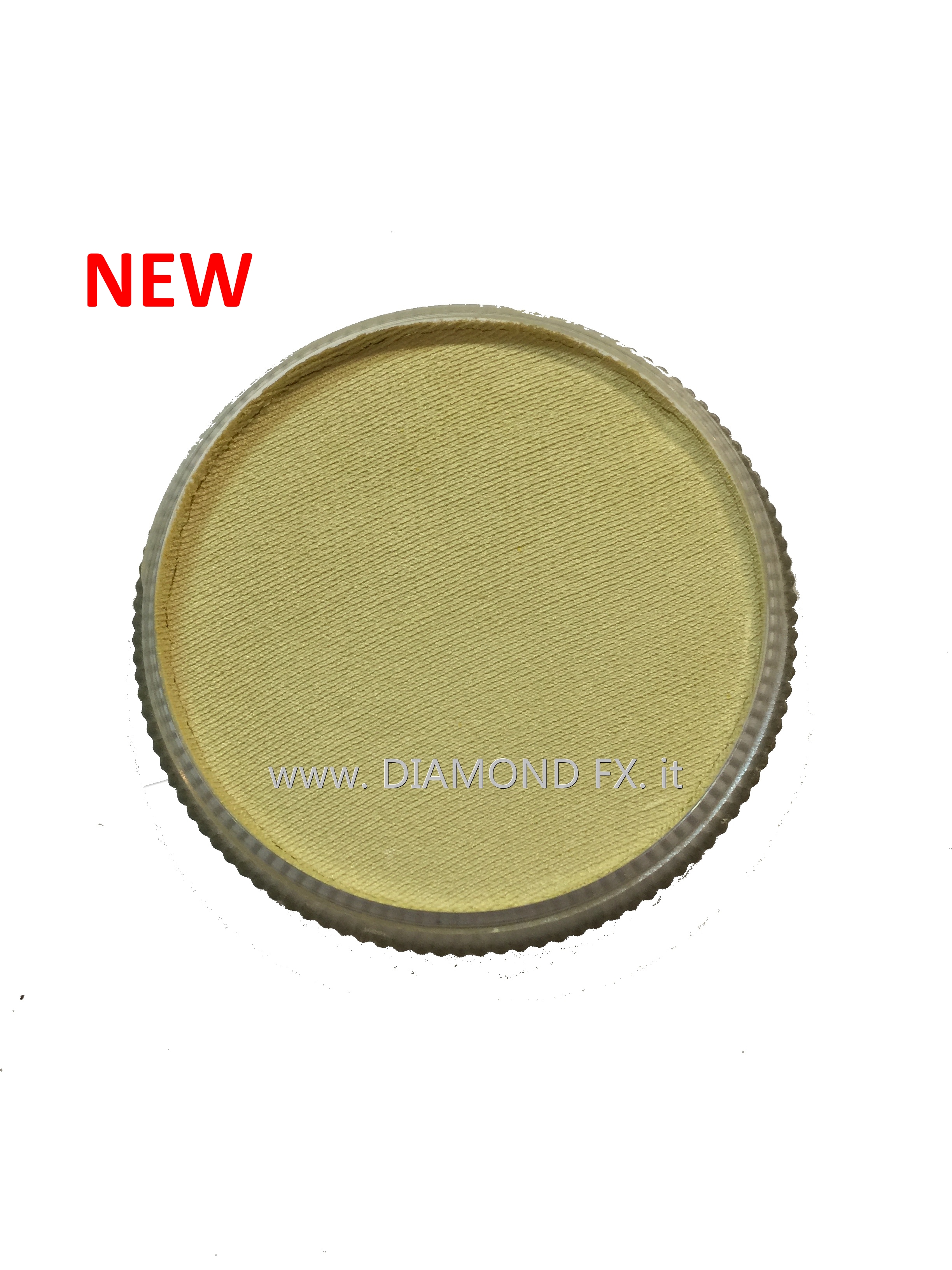 1410 – Colore Giallo Chiaro Perlato-Metallico Aquacolor 32 Gr. Diamond Fx -  Diamond-Fx